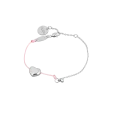 Narukvica Shiny Heart Pink