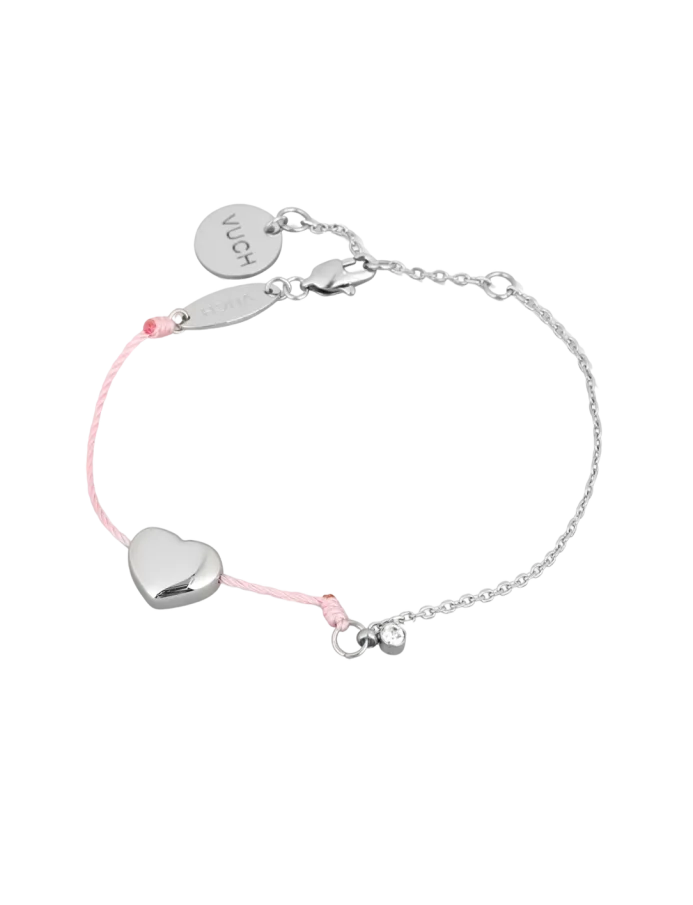 Narukvica Shiny Heart Pink