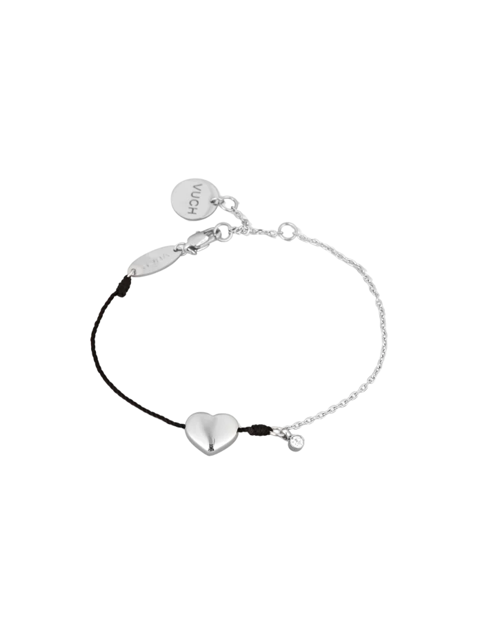 Narukvica Shiny Heart Black