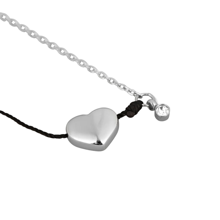 Narukvica Shiny Heart Black
