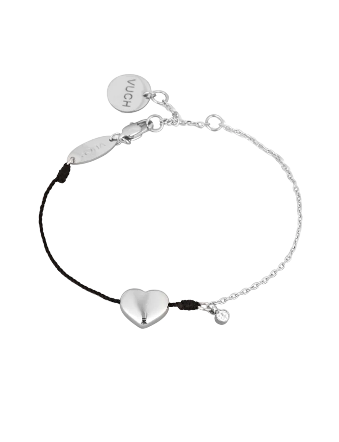 Narukvica Shiny Heart Black