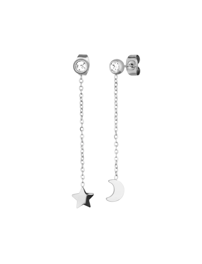 Naušnice Infinity Silver