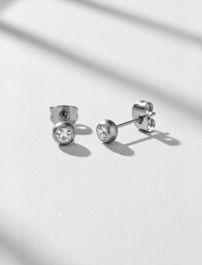 Naušnice Gem Silver
