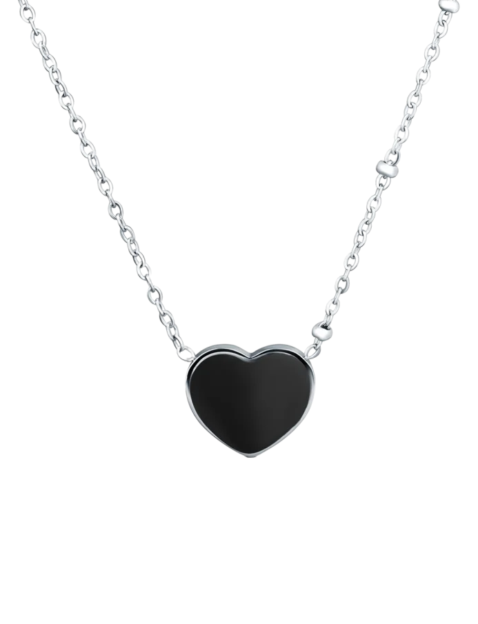 Ogrlica Sophie Heart Black