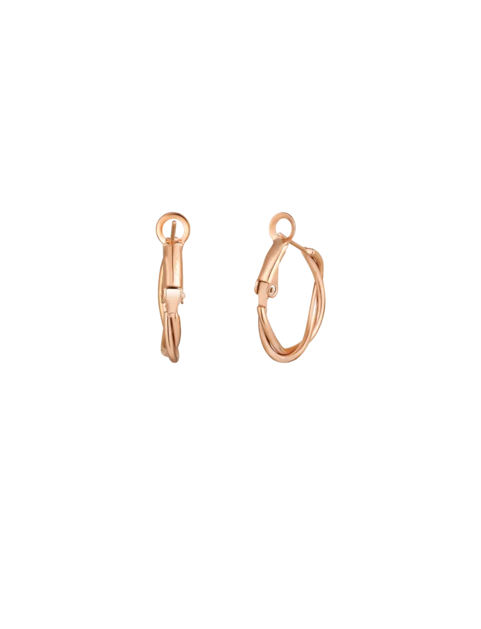 Naušnice Aster Rose Gold