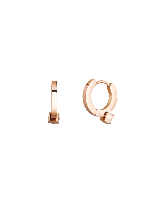Naušnice Manilla Rose Gold