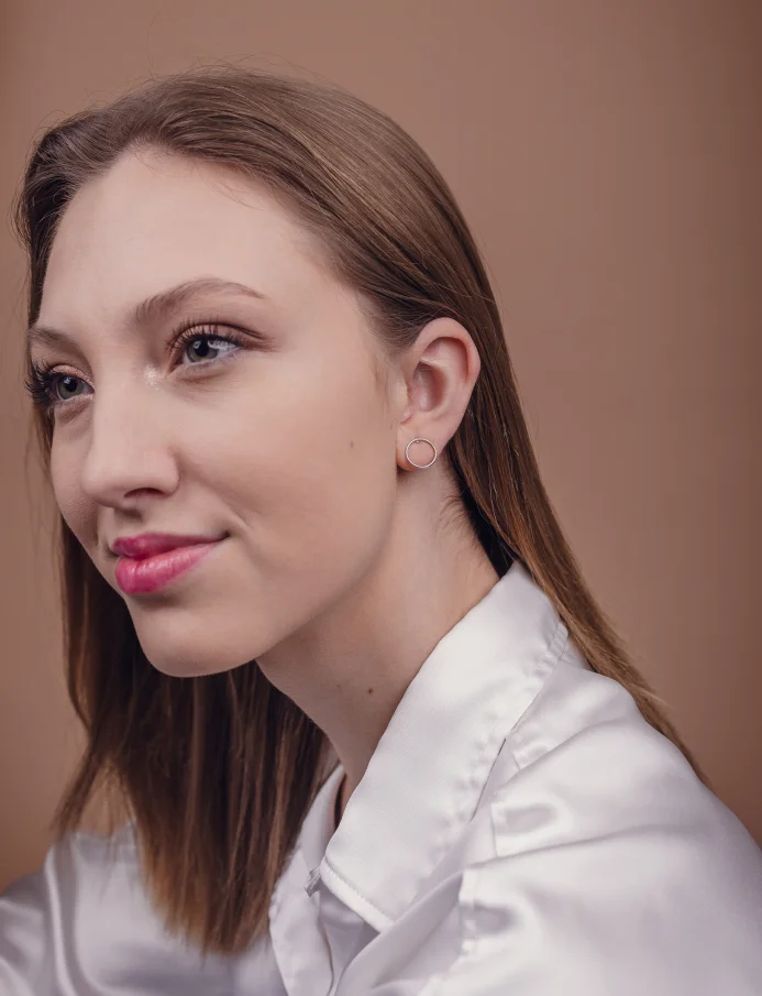 Naušnice Qupia Silver