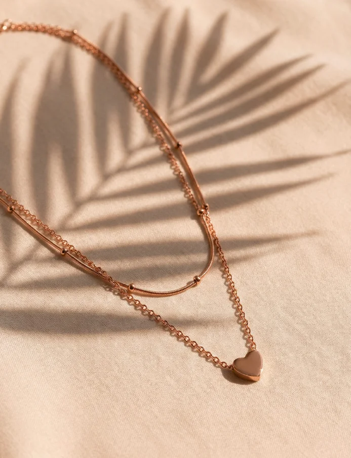 Ogrlica Detis Rose Gold