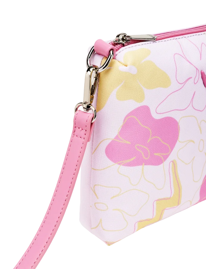 Nuria Flowers Line Pink