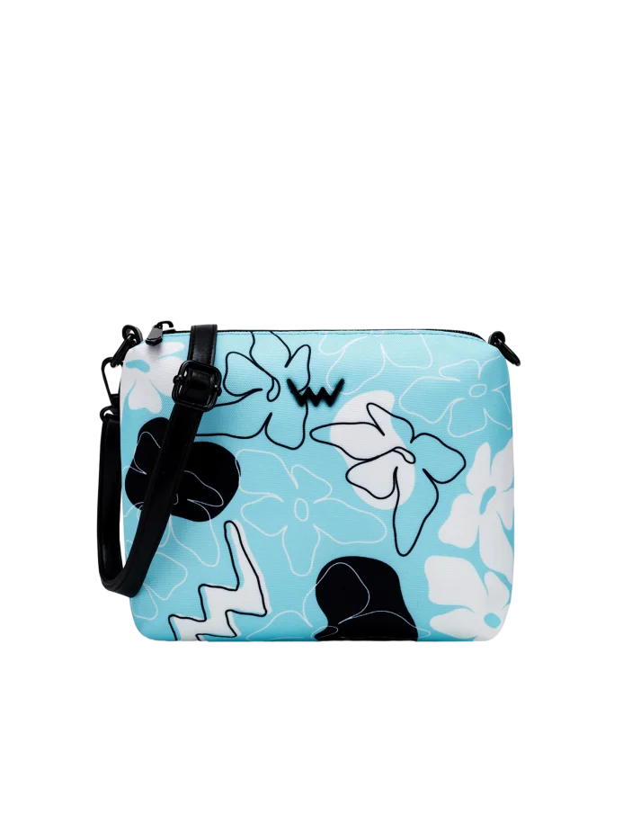 Nuria Flowers Line Blue