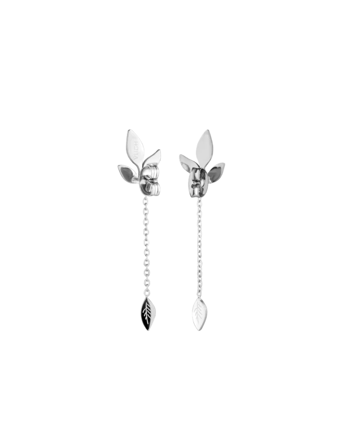 Naušnice Gleam Silver