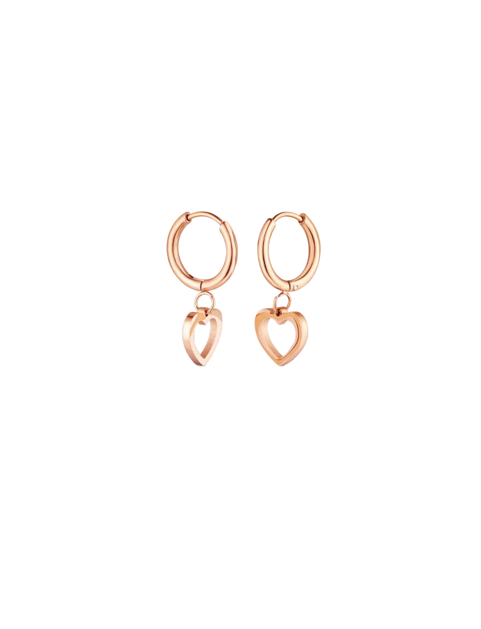 Naušnice Glimmer Rose Gold