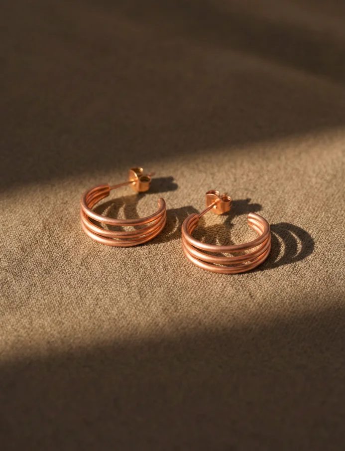 Naušnice Elegy Rose Gold