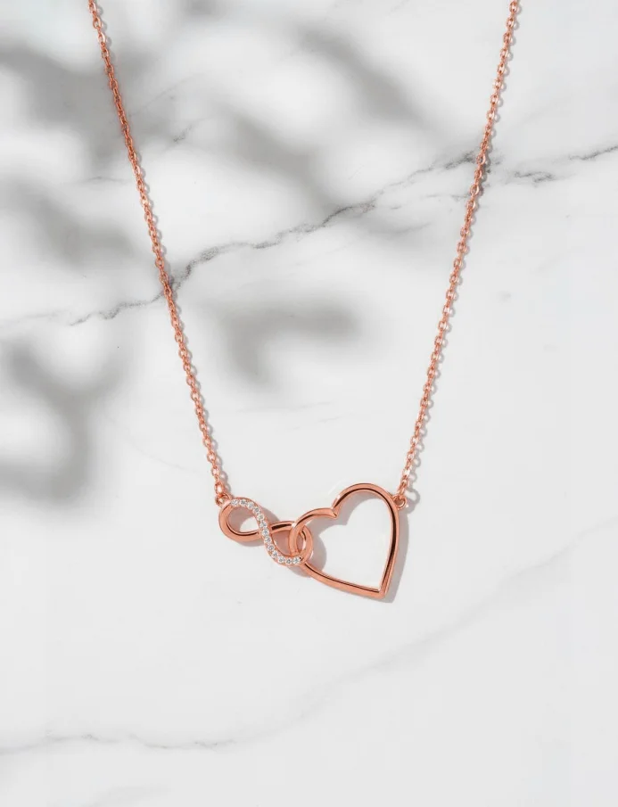 Ogrlica Resita Rose Gold