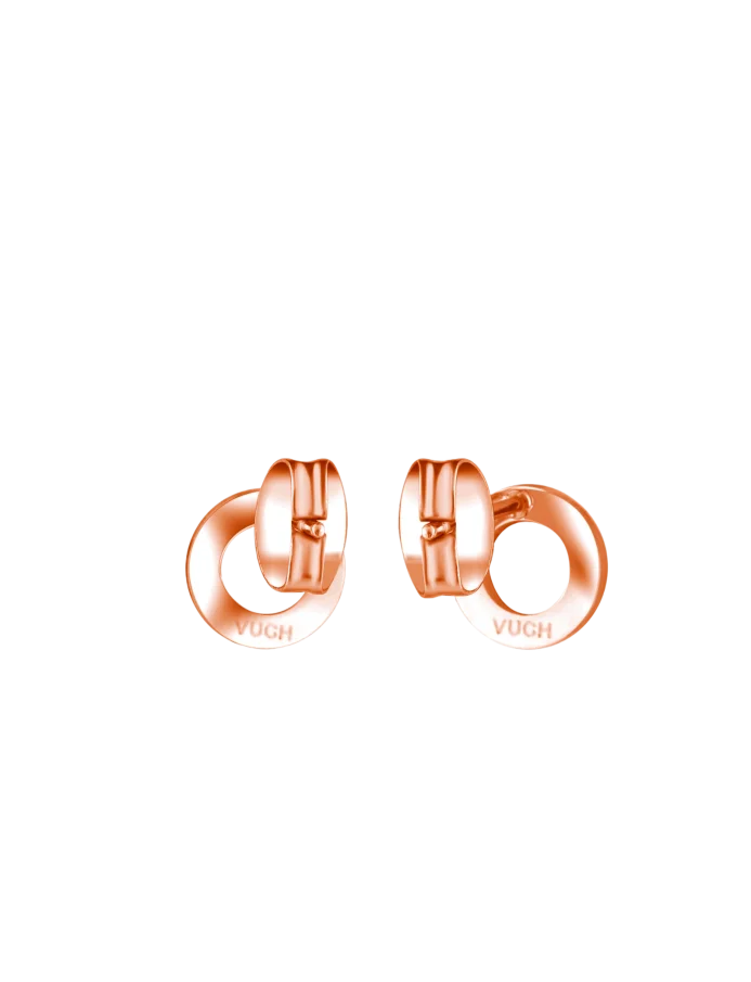 Naušnice Elorina Rose Gold