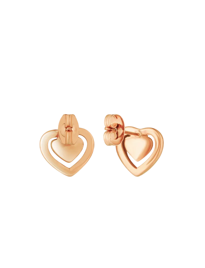 Naušnice Lunira Rose Gold