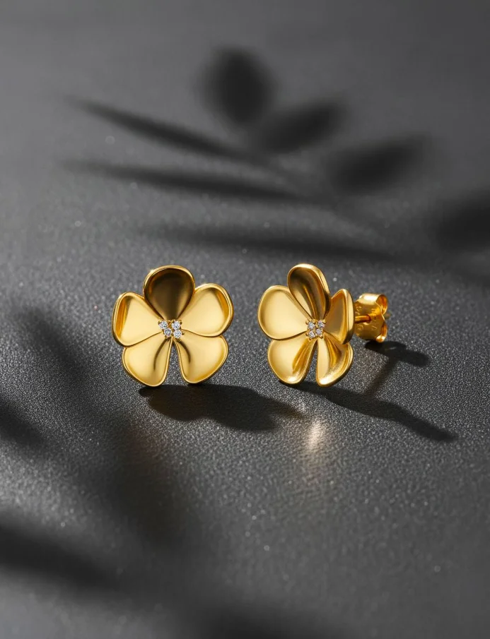 Naušnice Floret Gold