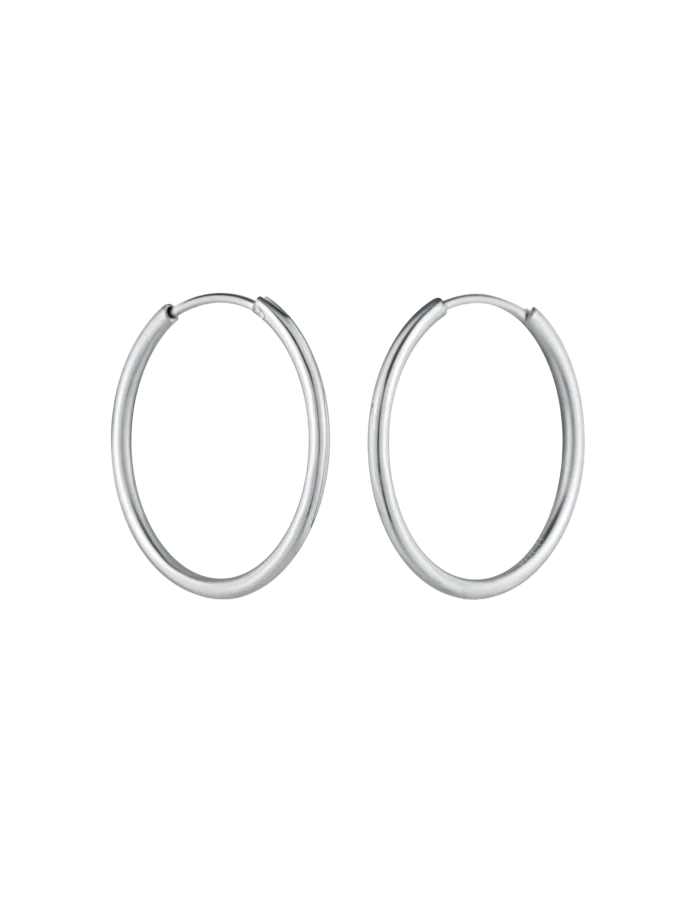 Naušnice Yetta Middle Silver