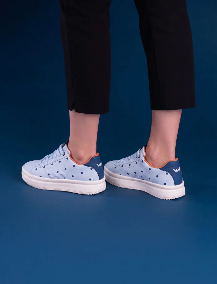Lucky Dots Dusty Blue - 36