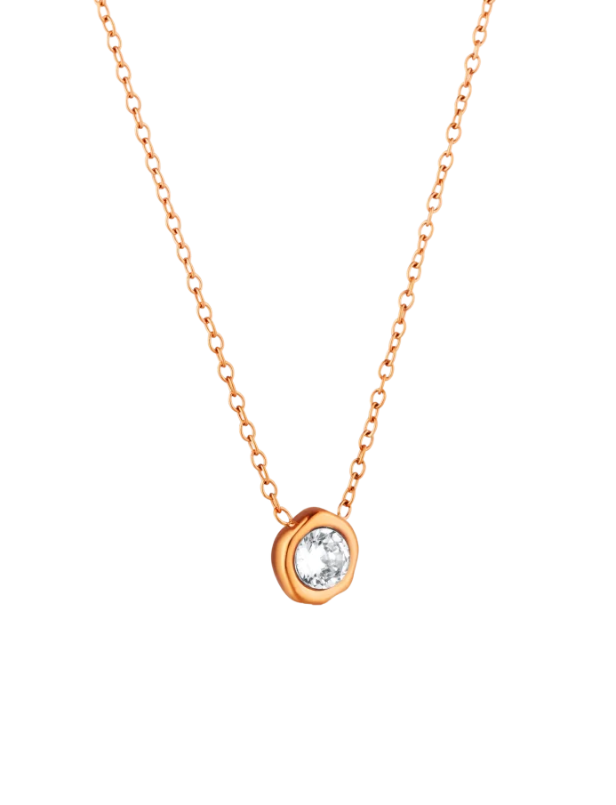 Ogrlica Ellin Rose Gold