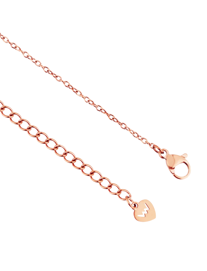 Ogrlica Ember Rose Gold