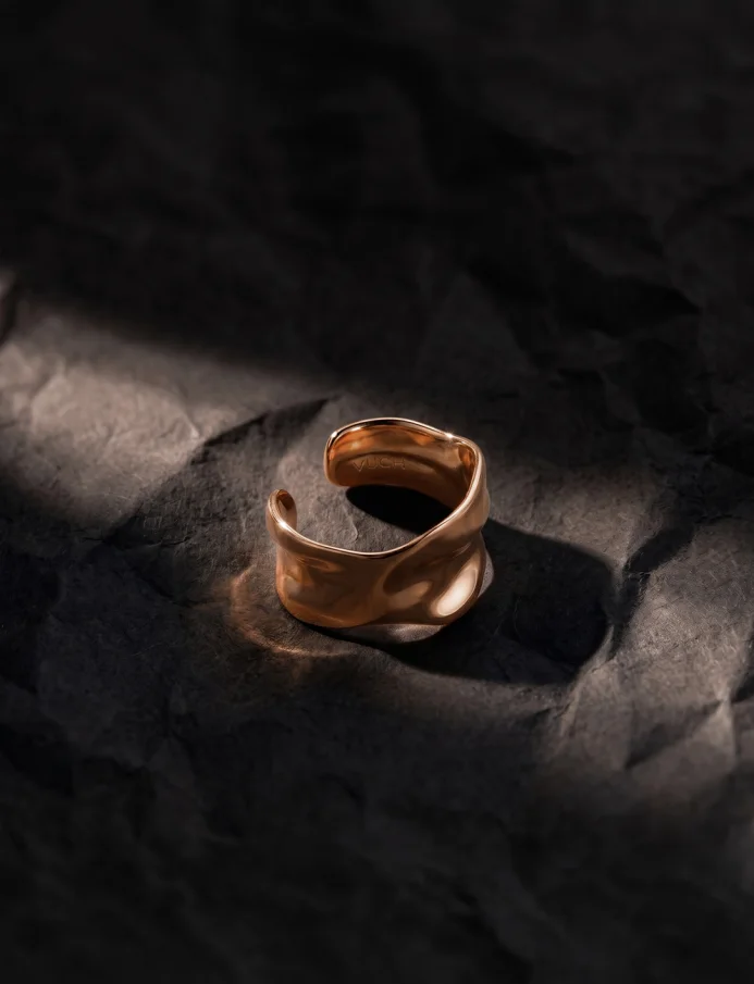 Naušnice Obsid Rose Gold