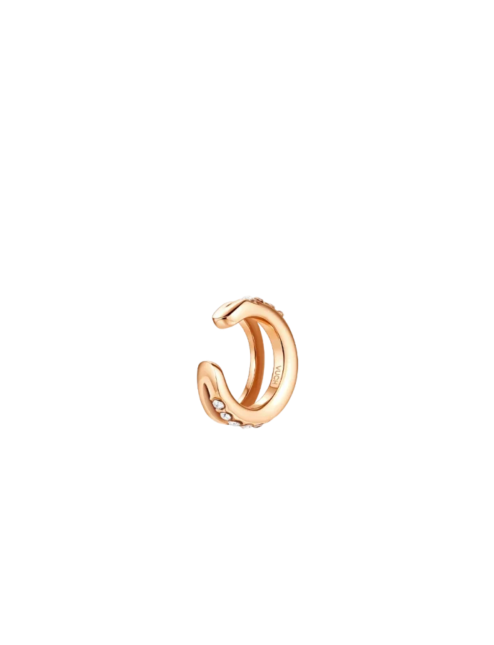 Naušnice Vein Rose Gold