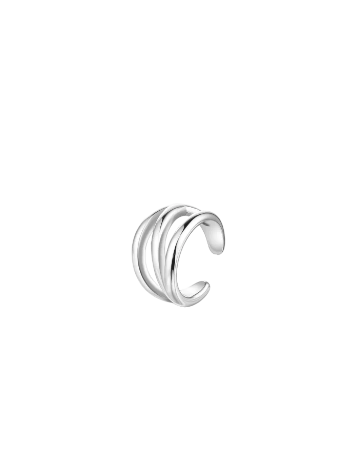Naušnice Rift Silver