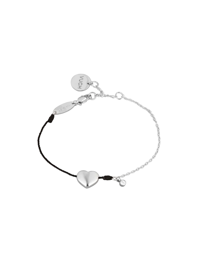 Narukvica Shiny Heart Black