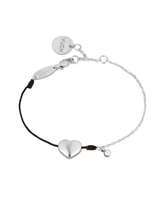 Narukvica Shiny Heart Black