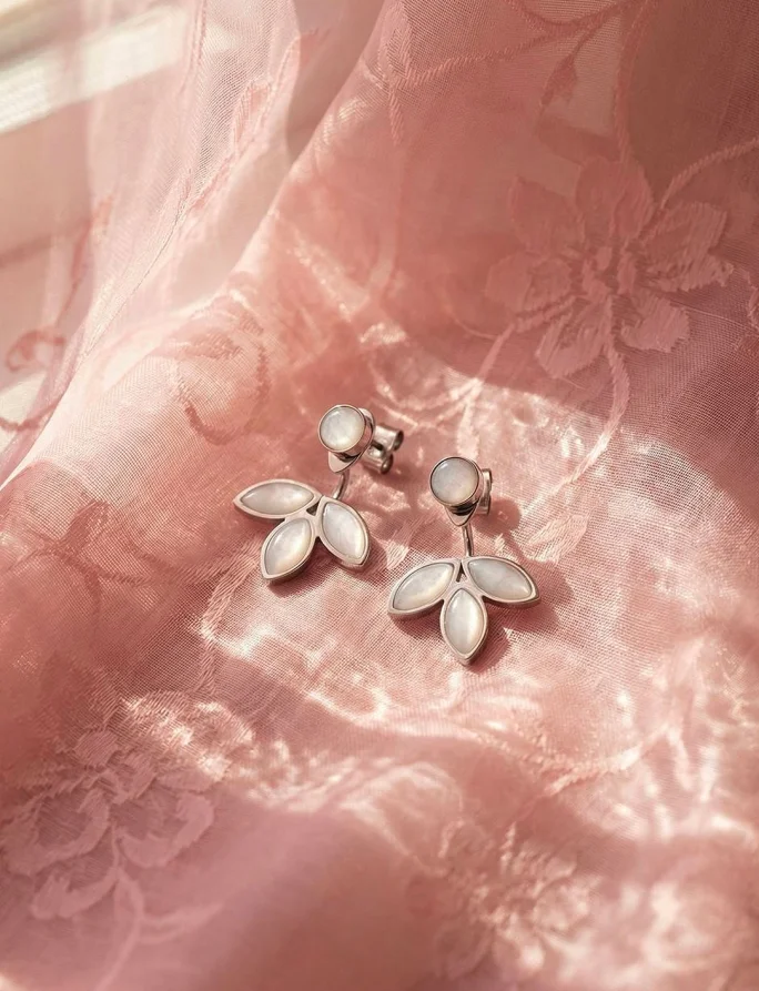 Naušnice Lilies Moon
