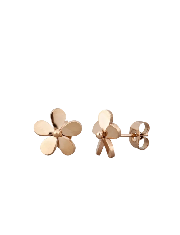 Naušnice Fleurette Rosegold