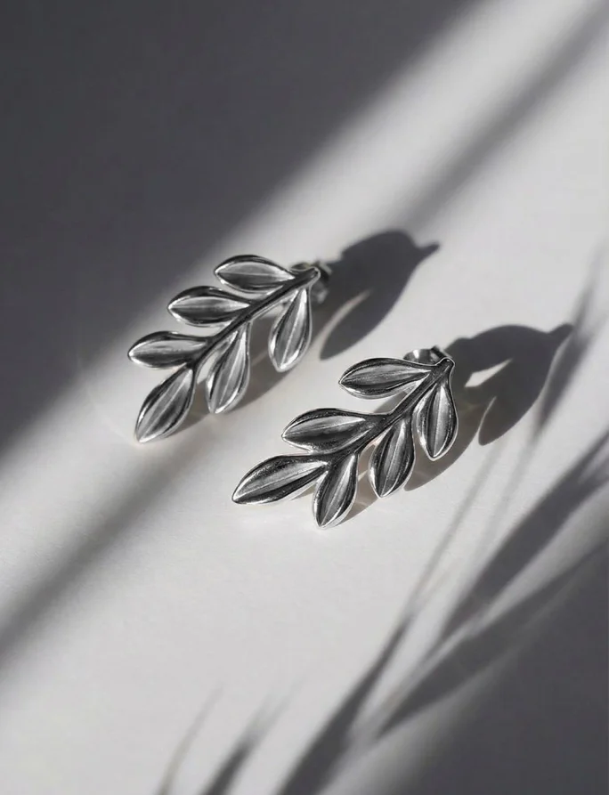 Naušnice Floriana Silver