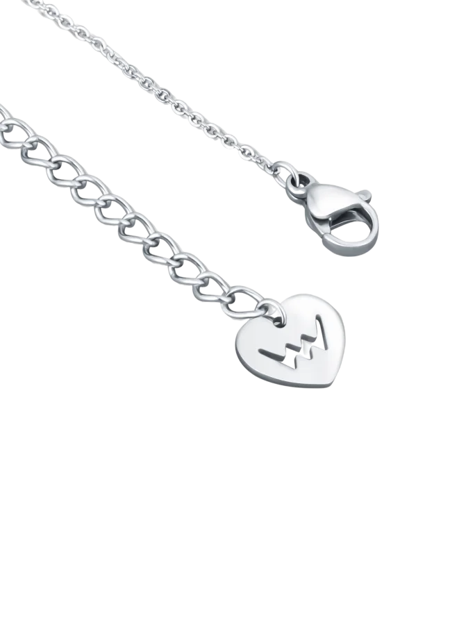Ogrlica Sophie Heart Black