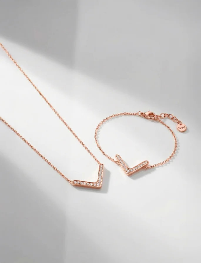 Narukvica Amelora Rose Gold