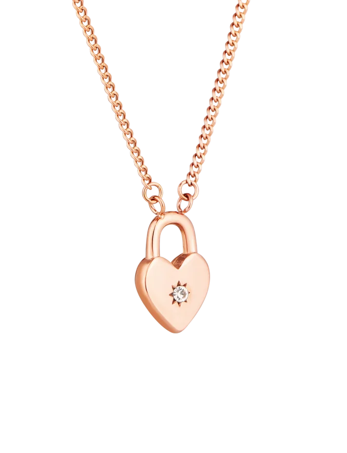 Ogrlica Zibella Rose Gold