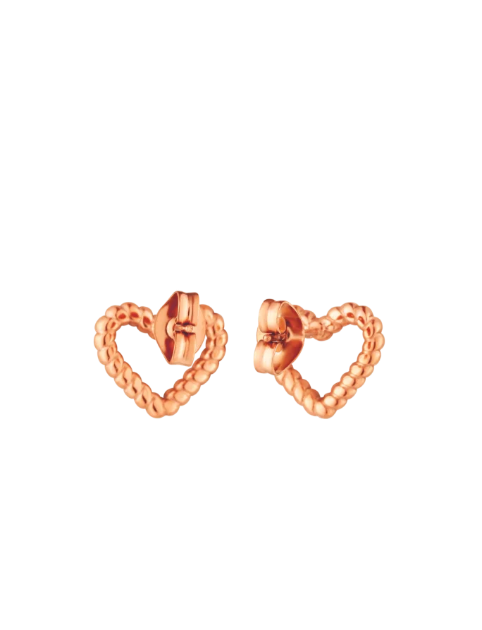 Naušnice Arisca Rose Gold