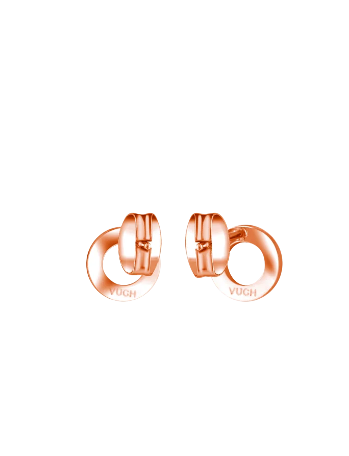 Naušnice Elorina Rose Gold
