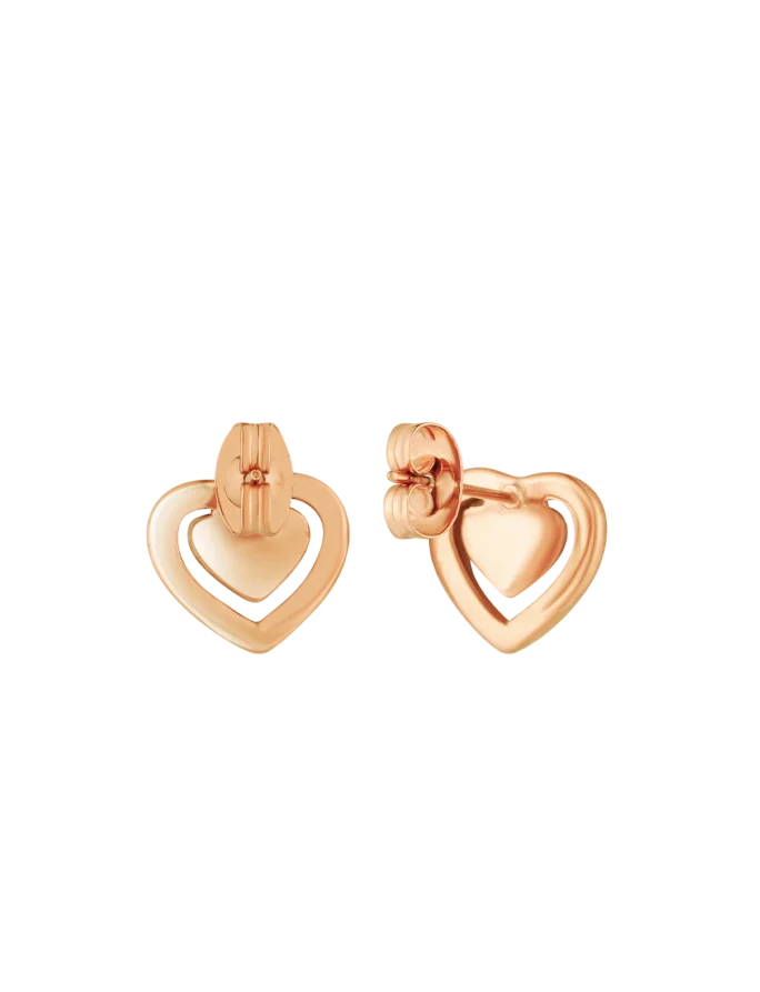 Naušnice Lunira Rose Gold