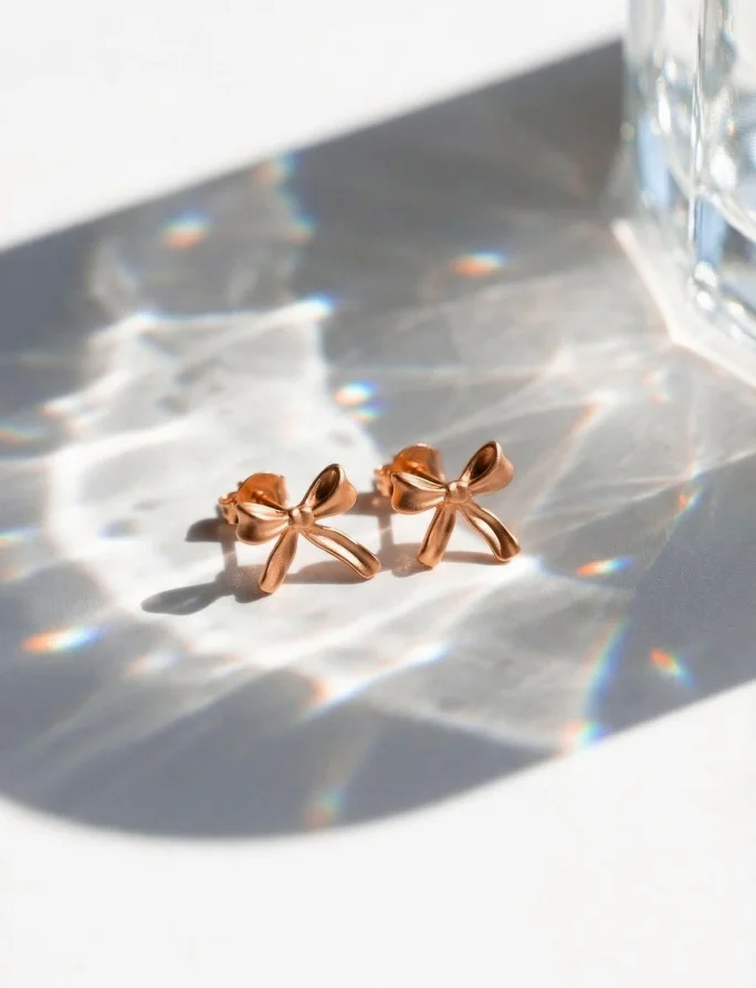 Naušnice Celiva Rose Gold