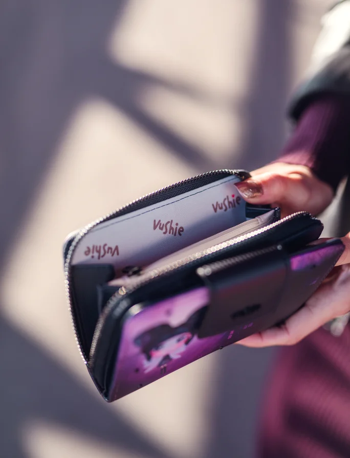 Vivian Rounded Flap Wallet