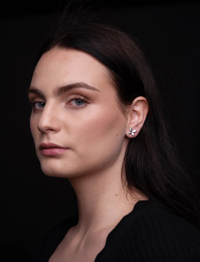 Naušnice Elen Silver