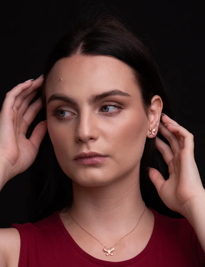 Naušnice Elen Rose Gold