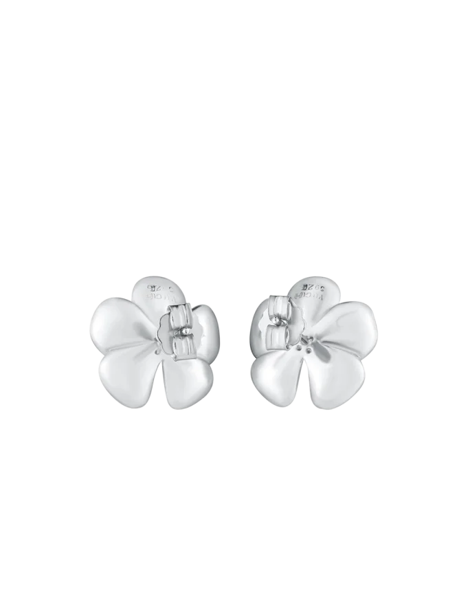Naušnice Floret Silver