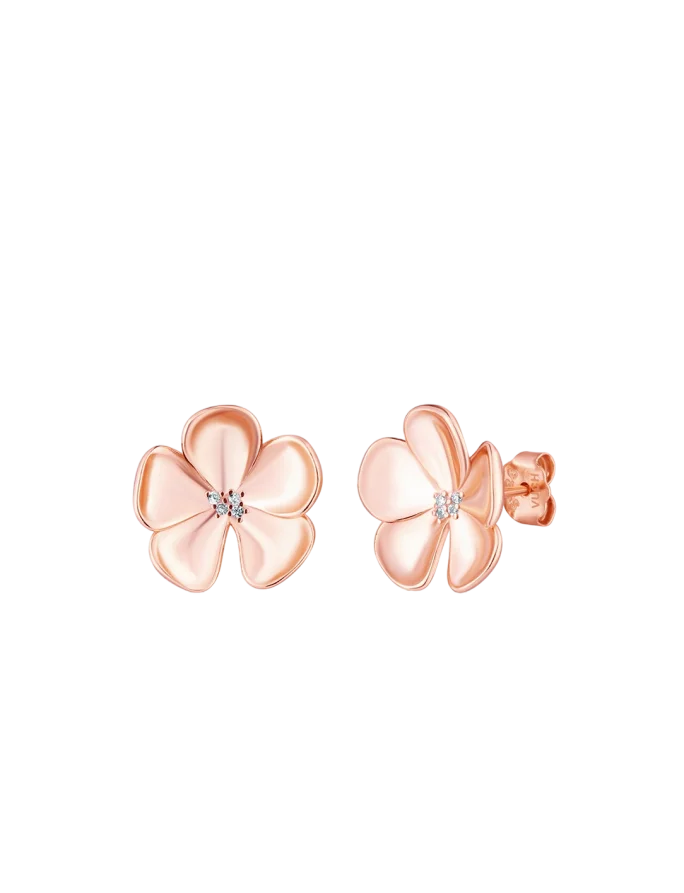 Naušnice Floret Rose Gold