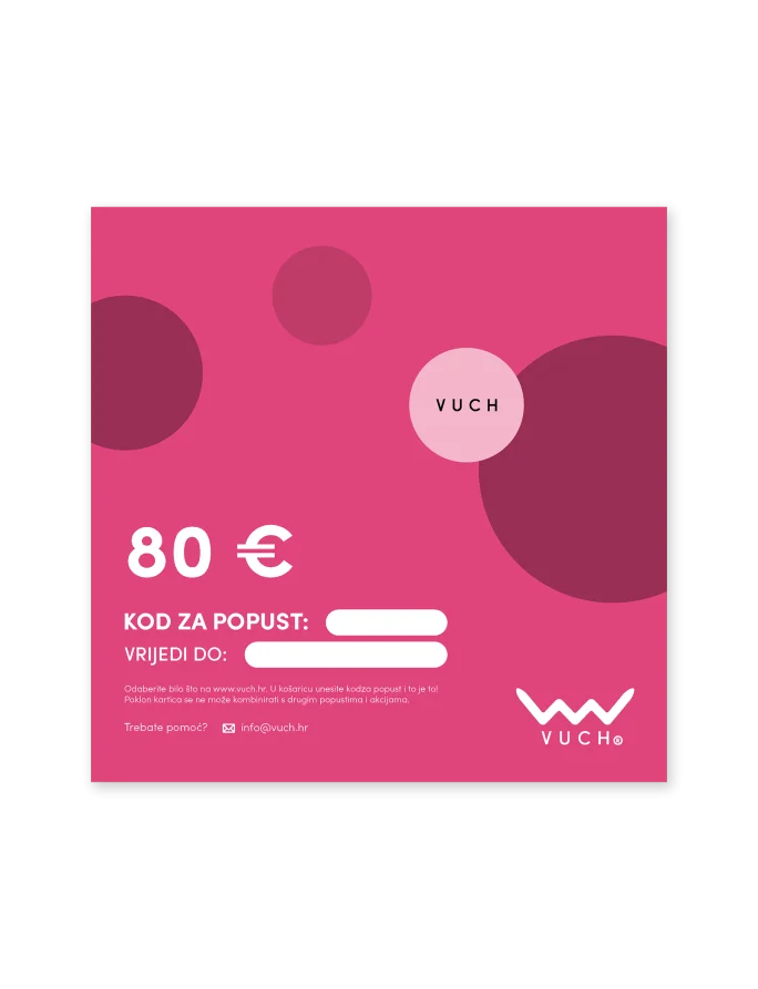 E-poklon kartice 80 €