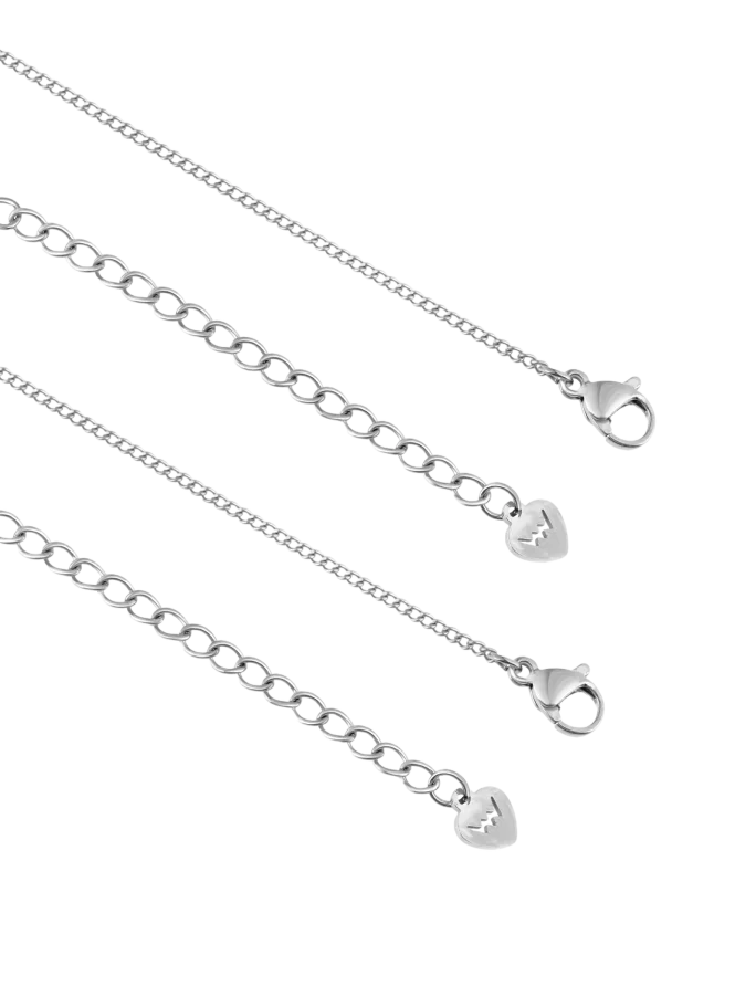 Ogrlica Claribel Silver