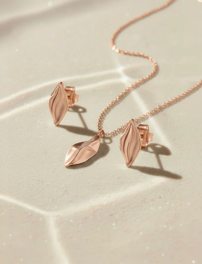 Ogrlica Virela Rose Gold