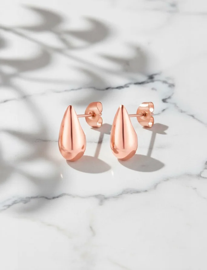 Naušnice Lurea Rose Gold