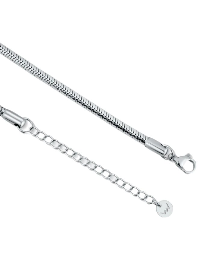 Ogrlica Olen Silver